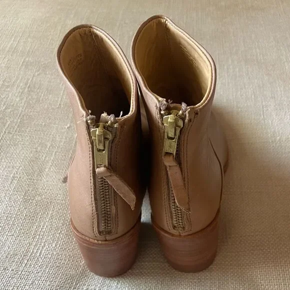 Nisolo Dari Boot 2.0 Tan Leather Booties 7